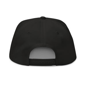 Choose RCVRY Black on Black Snapback Flat Bill Hat