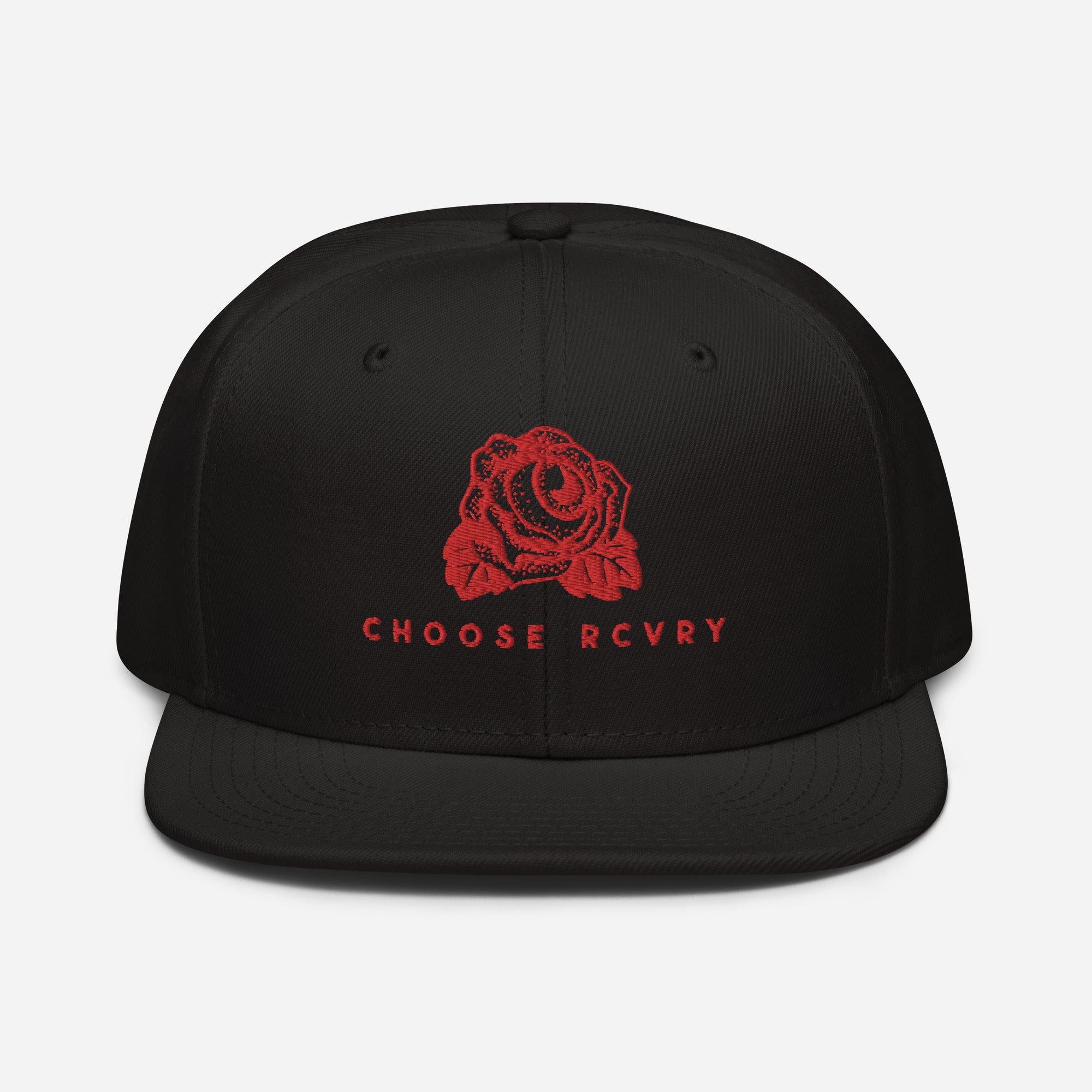 End Stigma Rose Choose RCVRY Snapback Hat