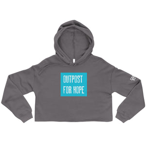 Outpost for Hope Crop Hoodie