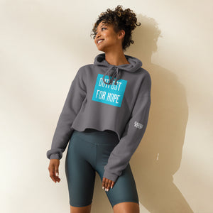 Outpost for Hope Crop Hoodie