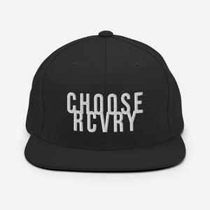 Choose RCVRY Logo Snapback Hat - Updated
