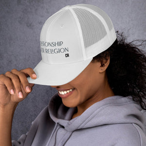 Relationship Over Religion Trucker Hat