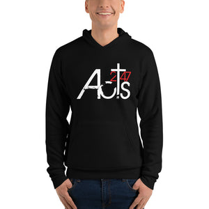 Acts 2:47 Unisex hoodie (Just Front Graphic)
