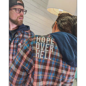 Hope Over Hell Flannel Jacket