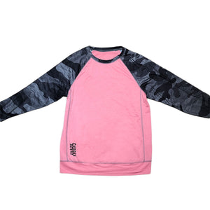 Pink Camo Sleeves Shirt - Clearance