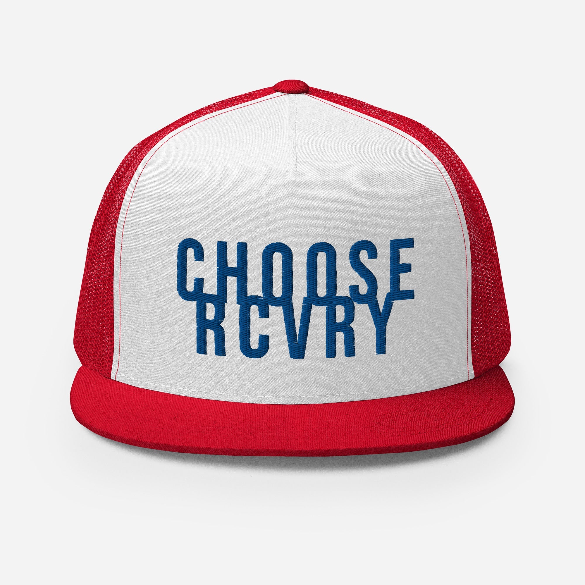 Skygge pølse højttaler USA Colors Choose RCVRY Logo Snapback Hat