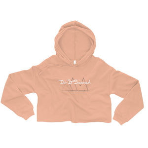 Do It Scared Crop Hoodie